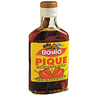 Pique Puertorriqueño Bohio, Bohio hot sauce at elColmadito.com Puerto Rico